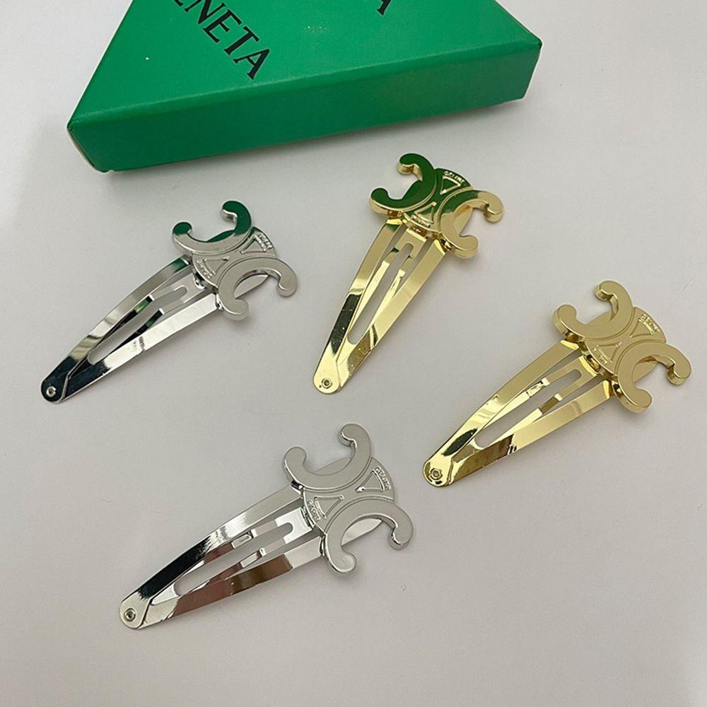 NIUYOU Kẹp Tóc Chữ C Nhỏ Giọt Nước Nhiều Màu Phong Cách Vintage Thanh Lịch Cho Nữ