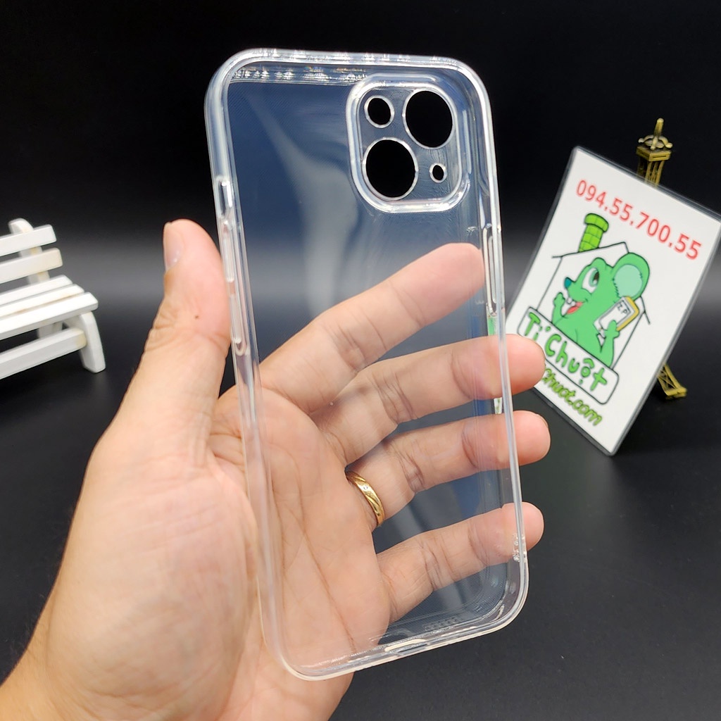 [Chính Hãng GOR-Ảnh Thật] Ốp lưng iPhone 14 Silicon Dẻo Trong Suốt