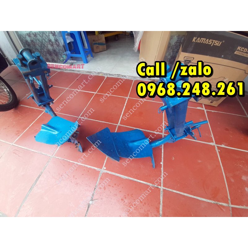 Lưỡi cày ruộng, đất khô lắp cho máy xới đất đa năng Turbo, Oshima