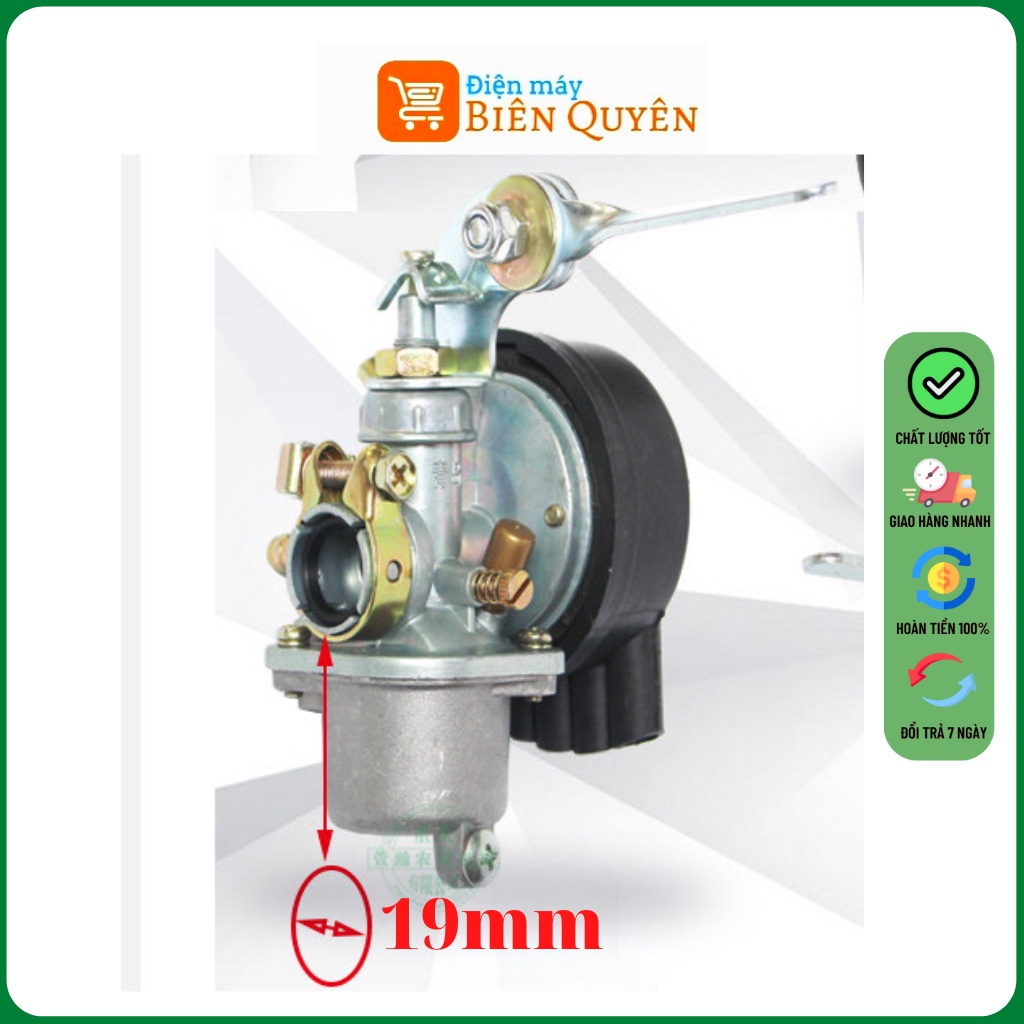 Bộ chế hoà khí máy bơm 2 kì - Binh xăng con máy bơm 2 thì