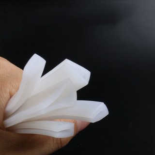 Silicone Dải Cao Su Silicon Mềm Hình Chữ u Dán Mép Kính / Cửa Sổ Xe Hơi Không Khung Chịu Nhiệt Độ Cao