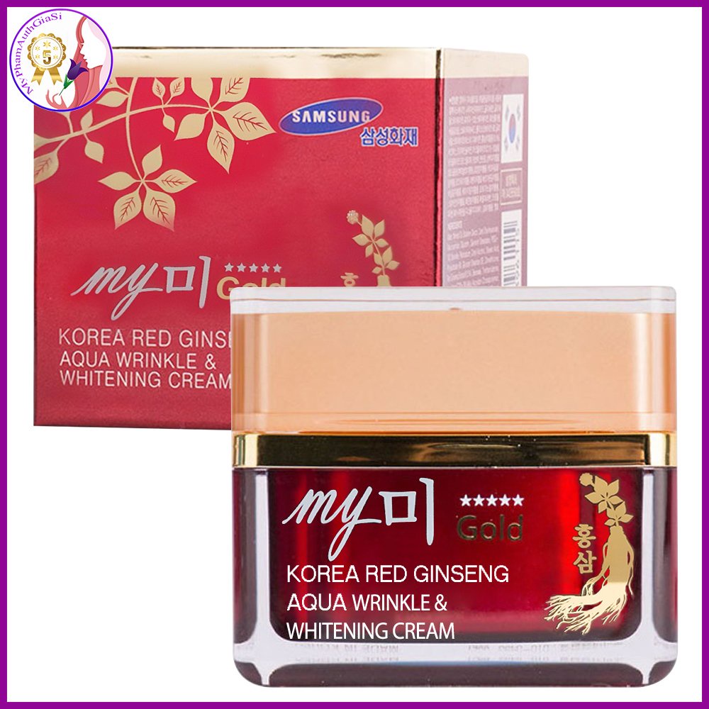 Kem dưỡng da hồng sâm ngày đêm my gold hàn quốc