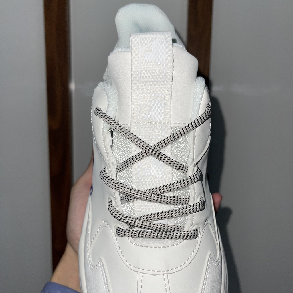 Giày MIB Big Ball Chunky A LA Dodgers, MLB Trắng LA; Fullbox, Full Phụ Kiện