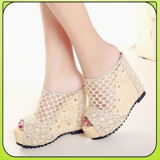 Dép nữ đế xuồng thời trang hàn quốc