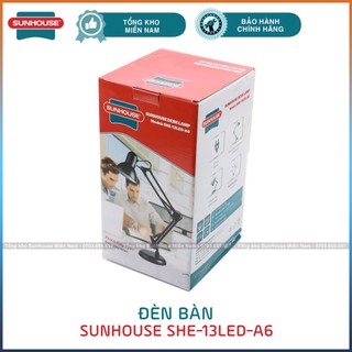[SHE-13LED-A6 SUNHOUSE] Đèn để bàn kiểu đòn tay FULLBOX