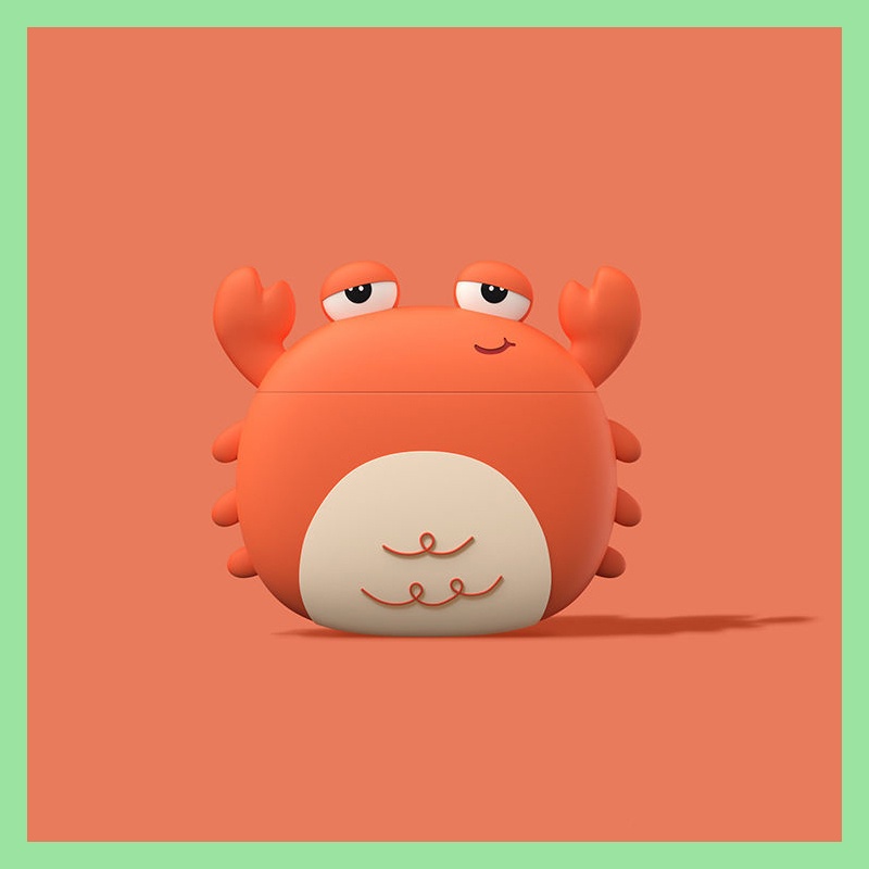 Vỏ Bảo Vệ Hộp Sạc Tai Nghe AirPods3 2021 3 Họa Tiết Cá Sấu Dễ Thương Xinh Xắn Ốp