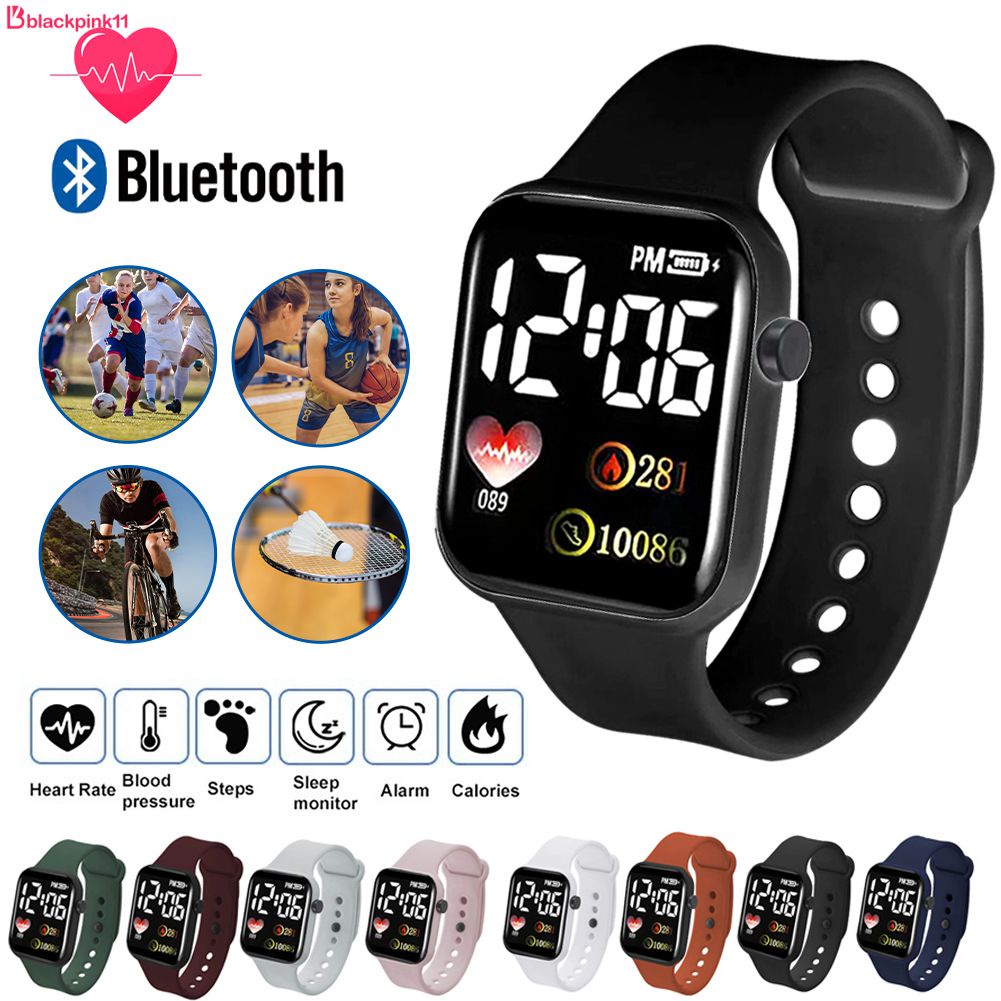 Hàng Mới Về Đèn Led Chống Thấm Nước Đồng Hồ Kỹ Thuật Số Đồng Hồ Điện Tử Giải Trí Học Sinh Thể Thao Đơn Giản Nam Tặng Kid Đồng Hồ Quà Tặng Năm Mới blackpink11