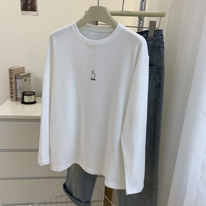 NRVP Áo Thun Nữ Dài Tay Phong Cách Hàn Quốc Mới 2023