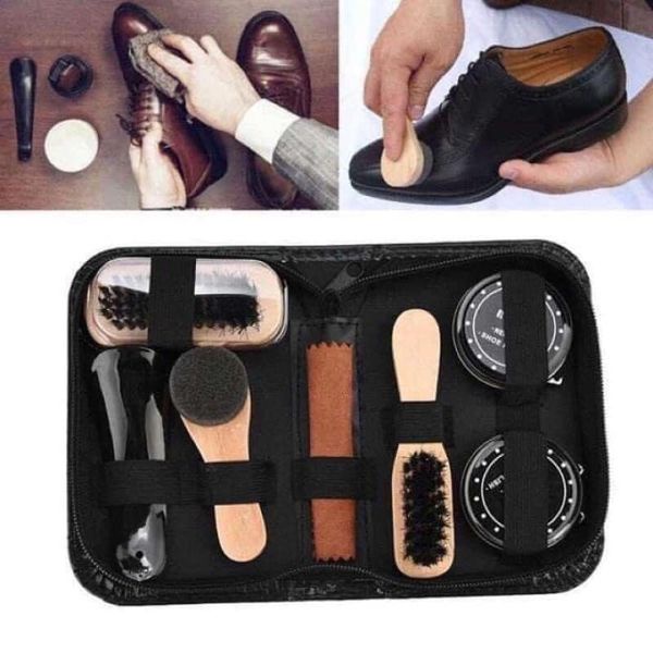 Bộ Dụng Cụ Đánh Giày Da, Túi Da, Ví Da... 7 IN 1