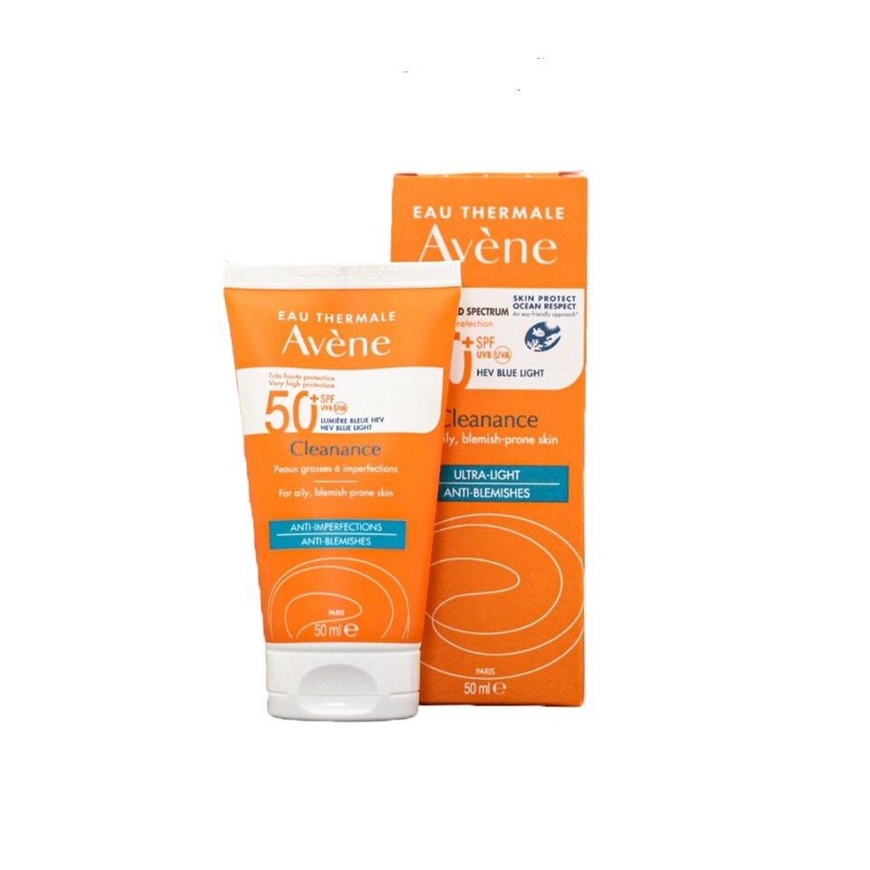 Kem Chống Nắng Avene Cleanance Fluide Fluid SPF50+ 50ml Mẫu Mới