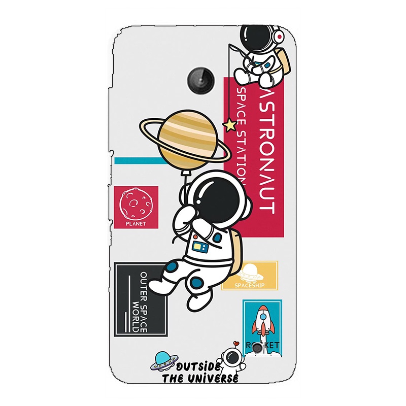 Ốp Điện Thoại Họa Tiết Phi Hành Gia HD Cho Nokia Lumia 630 635 636