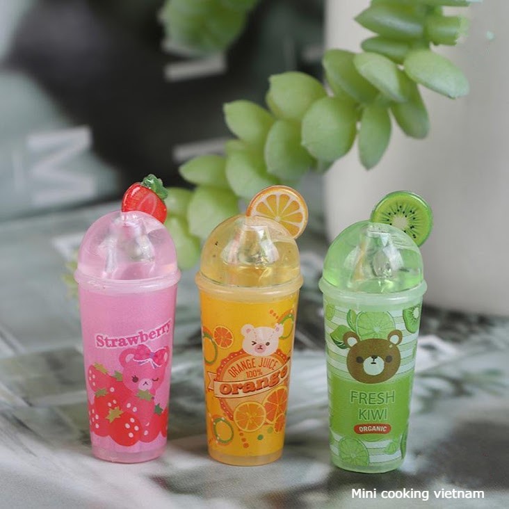 Mô Hình 1 Cốc Trái Cây Mini / Mini cooking vietnam