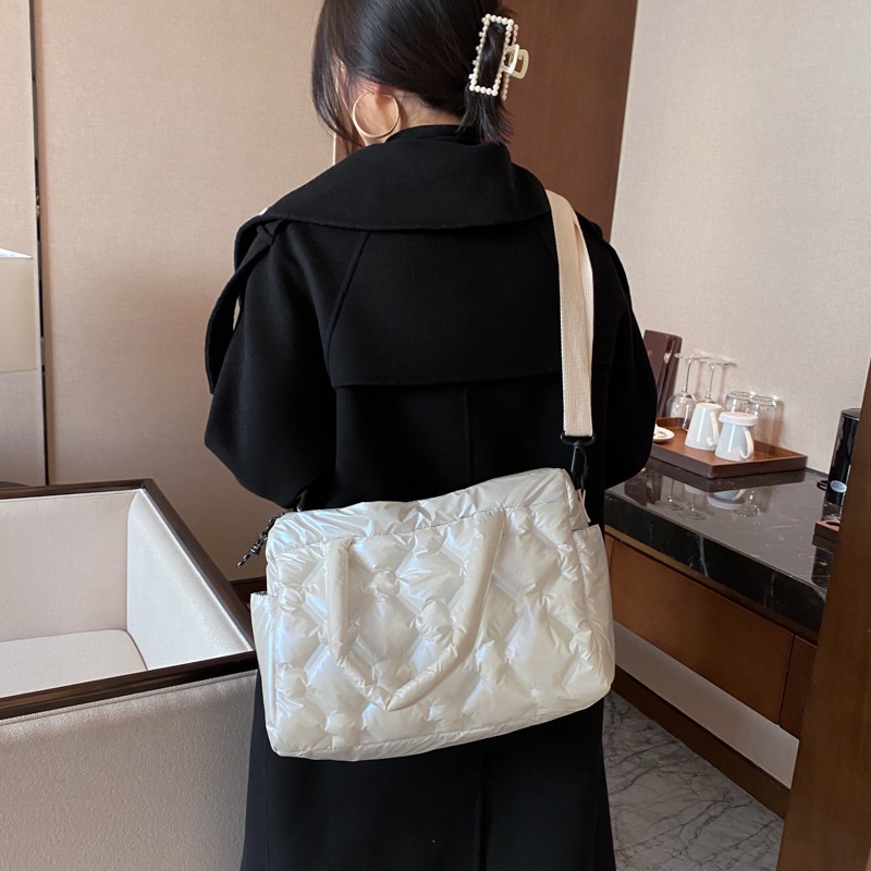 Túi Đeo Chéo Cỡ Lớn Thiết Kế Giản Dị Thời Trang