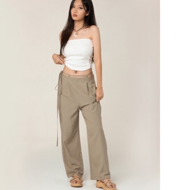 BAE TUBE TOP - Áo ống vải sọc có lót dày dặn co giãn - Newby Shop | BigBuy360 - bigbuy360.vn