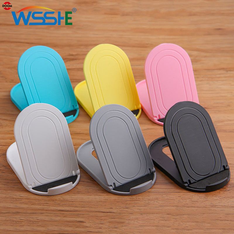 Giá Đỡ Điện Thoại 6 Màu Chân Đế Nhựa Có Thể Gập Lại Điện Thoại Máy Tính Bảng Cho Xiaomi Mi 12 Giá Đỡ Điện Thoại Thông Minh 【Doom】