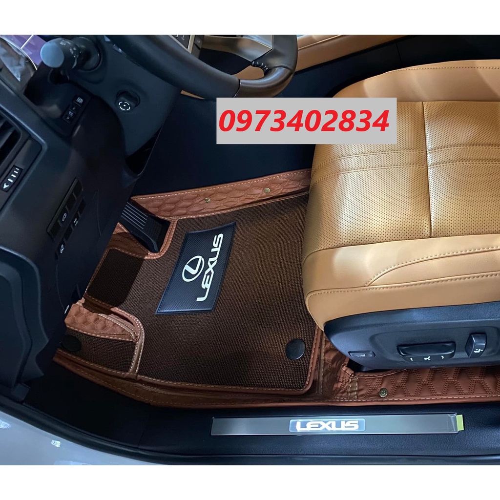 Thảm sàn da ô tô 5d cho Lexus Rx350, Bmw X5, Bmw X4, Bmw 320i, thảm trải sàn da cao cấp, không mùi hôi
