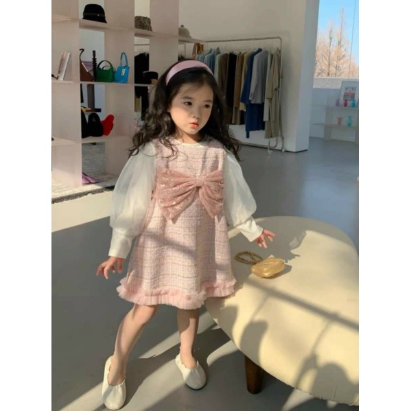 Váy nơ 2 chi tiết