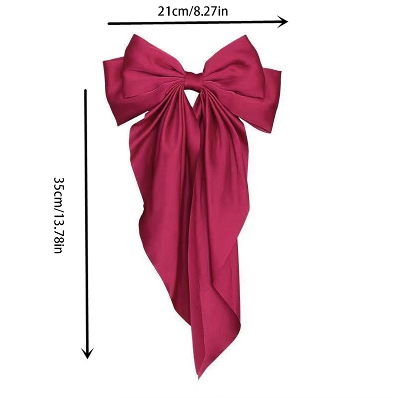 Ygt Kẹp Tóc Thắt Nơ Lưới Phong Cách Hàn Quốc Cho Nữ