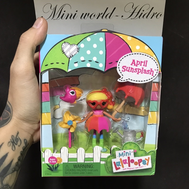 Búp bê Lalaloopsy mini tí hon chính hãng, búp bê nút áo