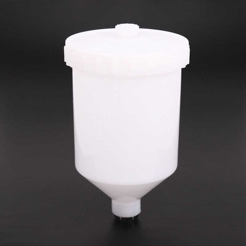 Set 2 Cốc Phun Sơn Thay Thế 600ML Cho Devilbiss Pro Pri FLG