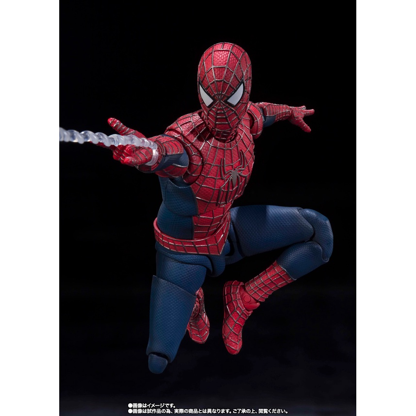 Mô hình chính hãng đồ chơi chính hãng Bandai Tamashii SHFiguarts Friendly Neighborhood Spider-Man