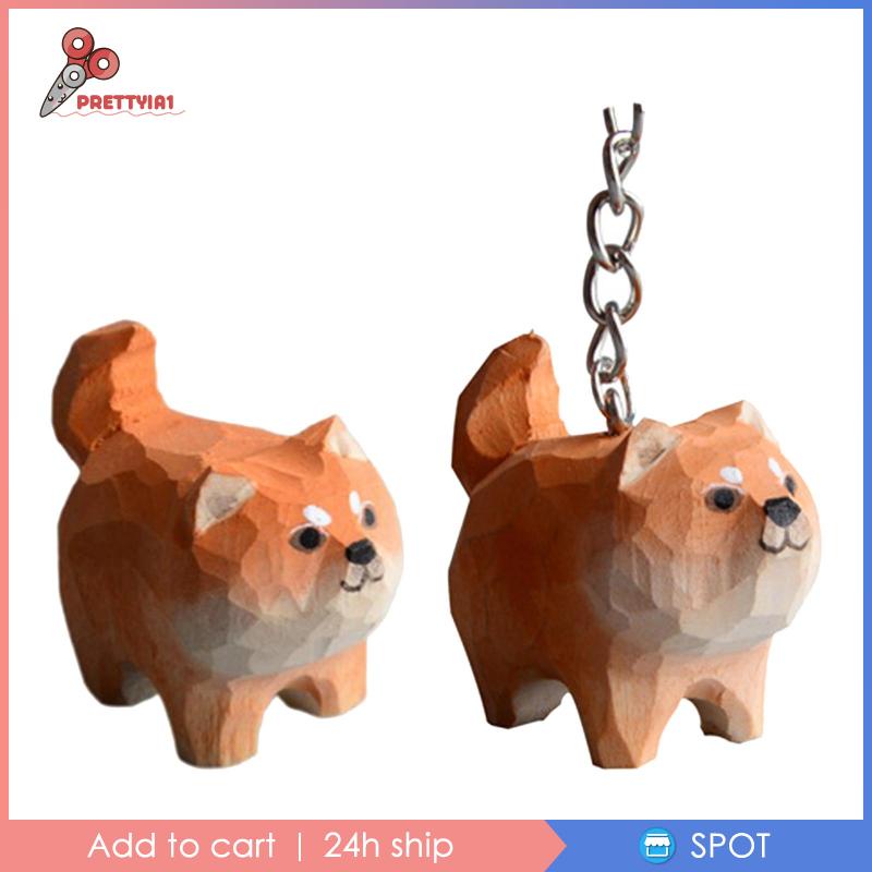 Mô Hình Chú Chó Bằng Gỗ Trang Trí Phòng Ngủ Cho Bé 1