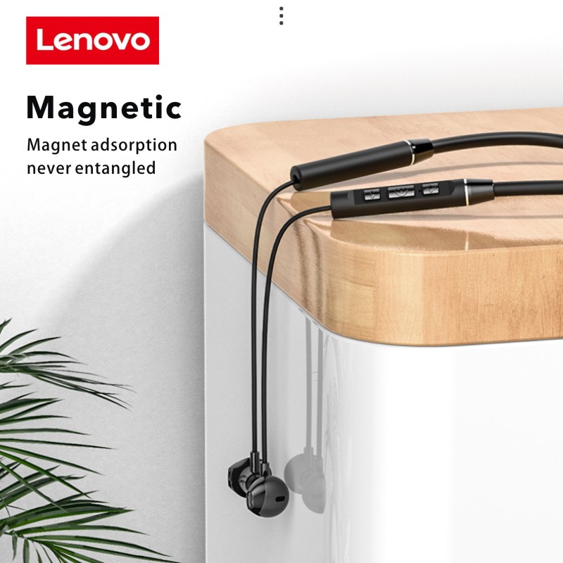 Tai nghe nhét tai không dây LENOVO QE08 kết nối bluetooth 5.0 chống nước IPX5 tiện dụng