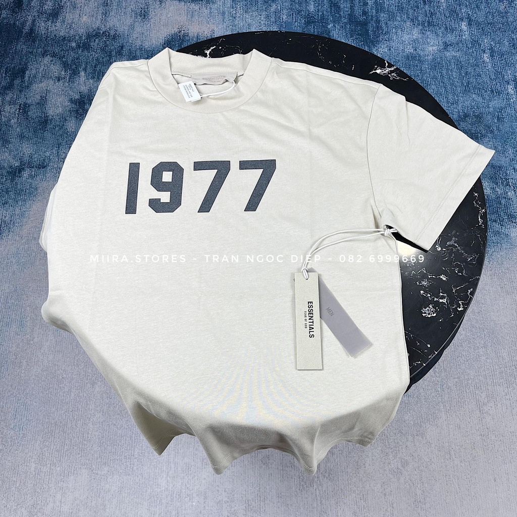 1977 Tee - Áo thun tee đáp nổi số 1977 ESSENTIALS Fear Of God