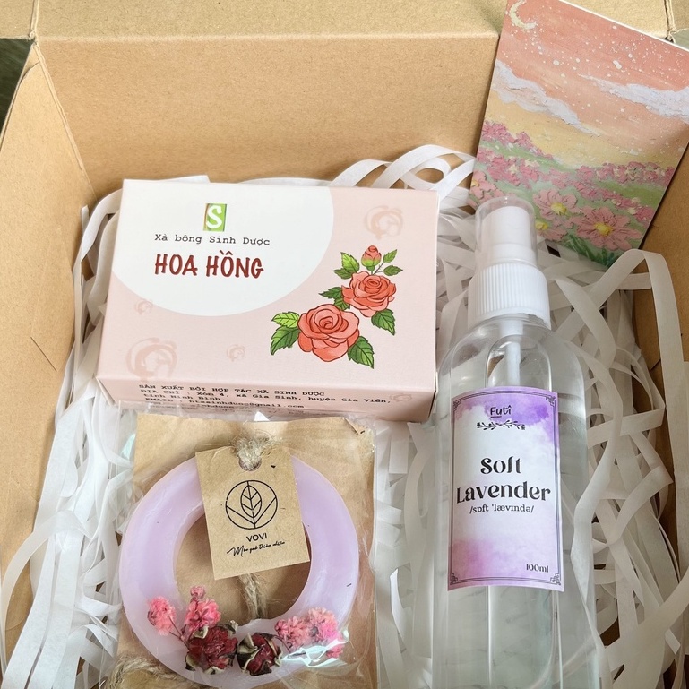 Hộp quà tặng gift box xinh xắn, tiện dụng tặng sinh nhật bạn bè, người thân