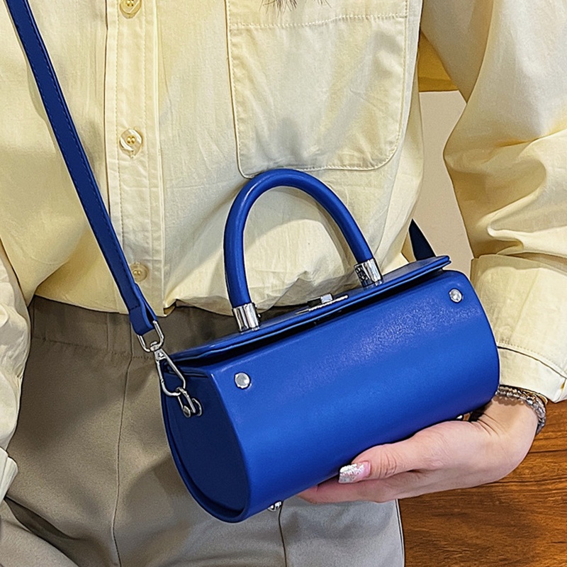 IELGY Túi Xách Hình Trụ Dễ Phối Đồ Thời Trang Cho Nữ