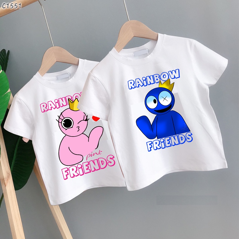 Áo Rainbow Friends áo thun cực chất cho bé trai bé gái