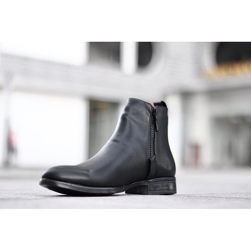 Chelsea boots khoá kéo, zip boots, mẫu hot nhất 2023