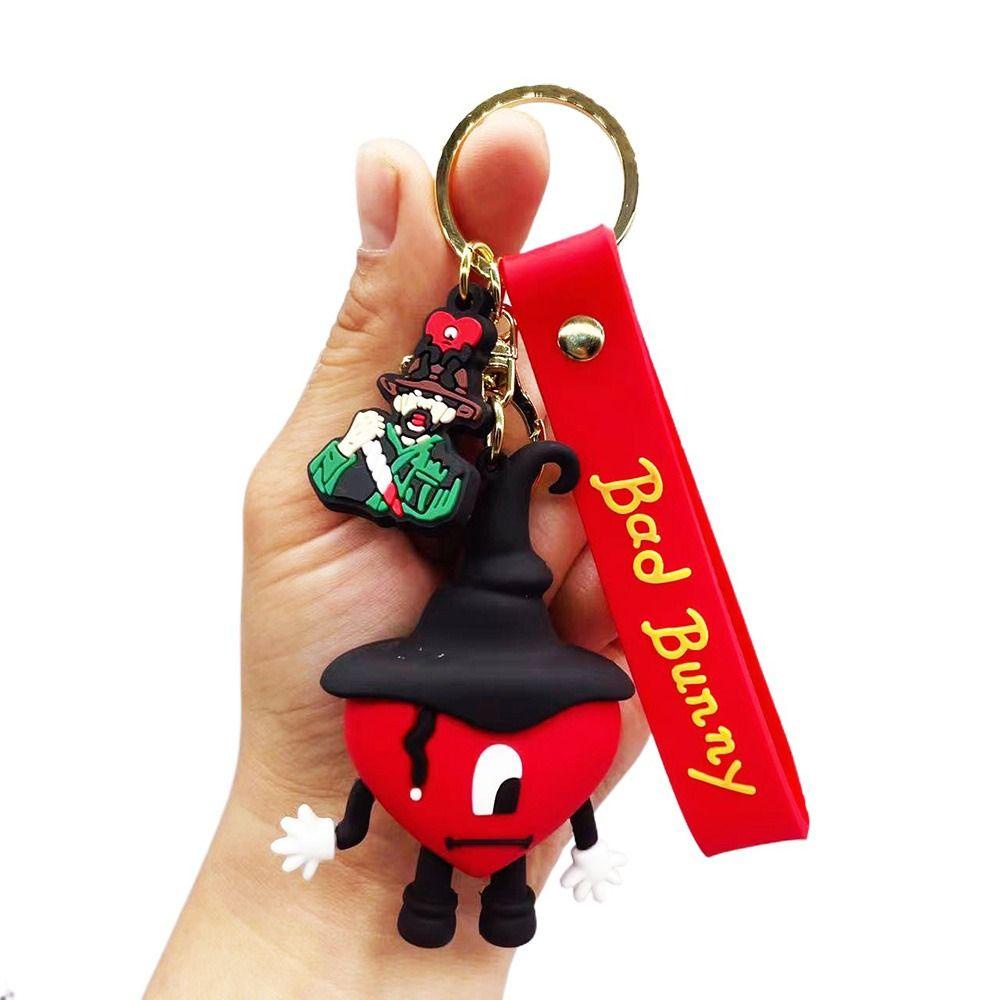 Móc Chìa Khóa Bằng Nhựa Resin Hình Thỏ Hoạt Hình Cho Nữ