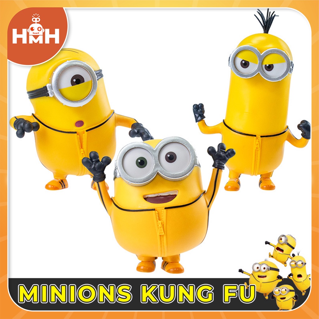 Mô hình Minions dễ thương, ngộ nghĩnh - Figure trang trí để bàn Minions