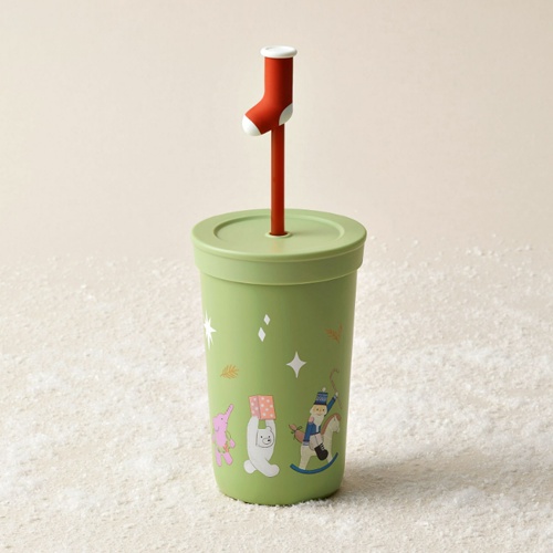 [LIFEMCMBP4 -12% đơn 250K] Ly Starbucks Cold Cup 16Oz (473ml) Nutcracker N Frds