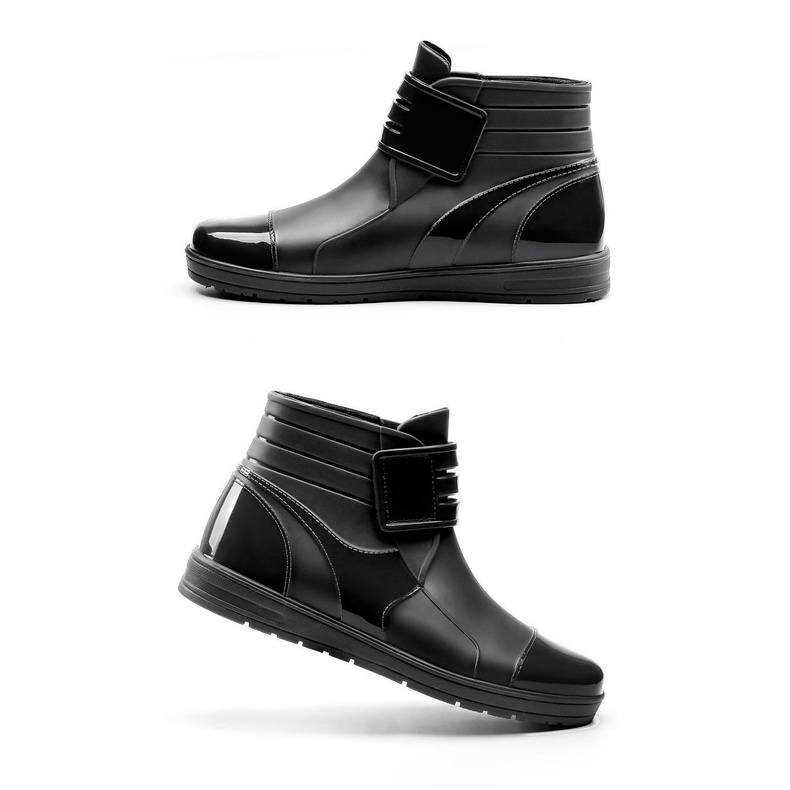 Giày Bốt Cao Su Đi Mưa Chống Trượt / Thấm Nước Thời Trang 2020 Cho Nam