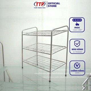 Kệ dép inox cao cấp - kệ để giày dép inox tuấn thành phát