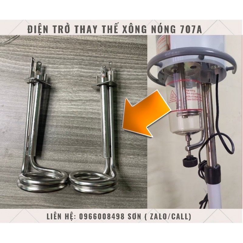 combo 5 điện trở máy xông 707A