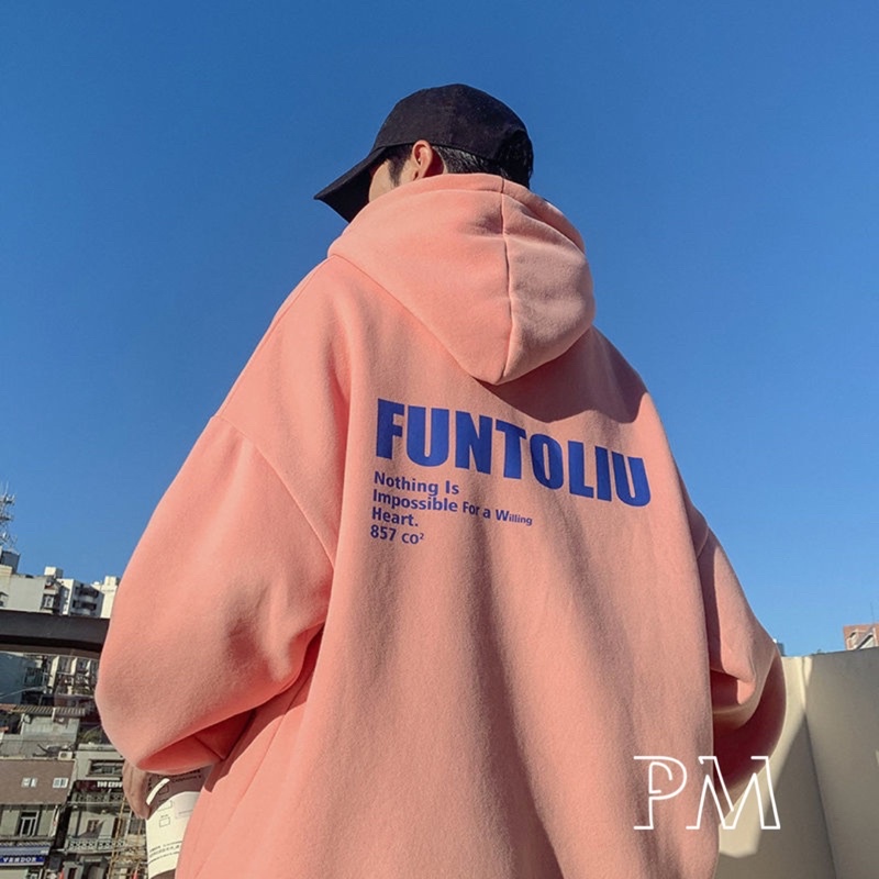 Áo hoodie FUNTOLIU sau lưng PM11