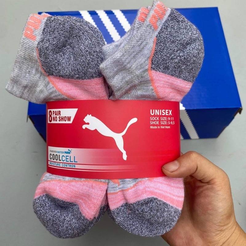 Pack 8 đôi Tất vớ nữ thể thao xuất xịn , cổ thấp, chống hôi chân, thấm hút mồ hôi