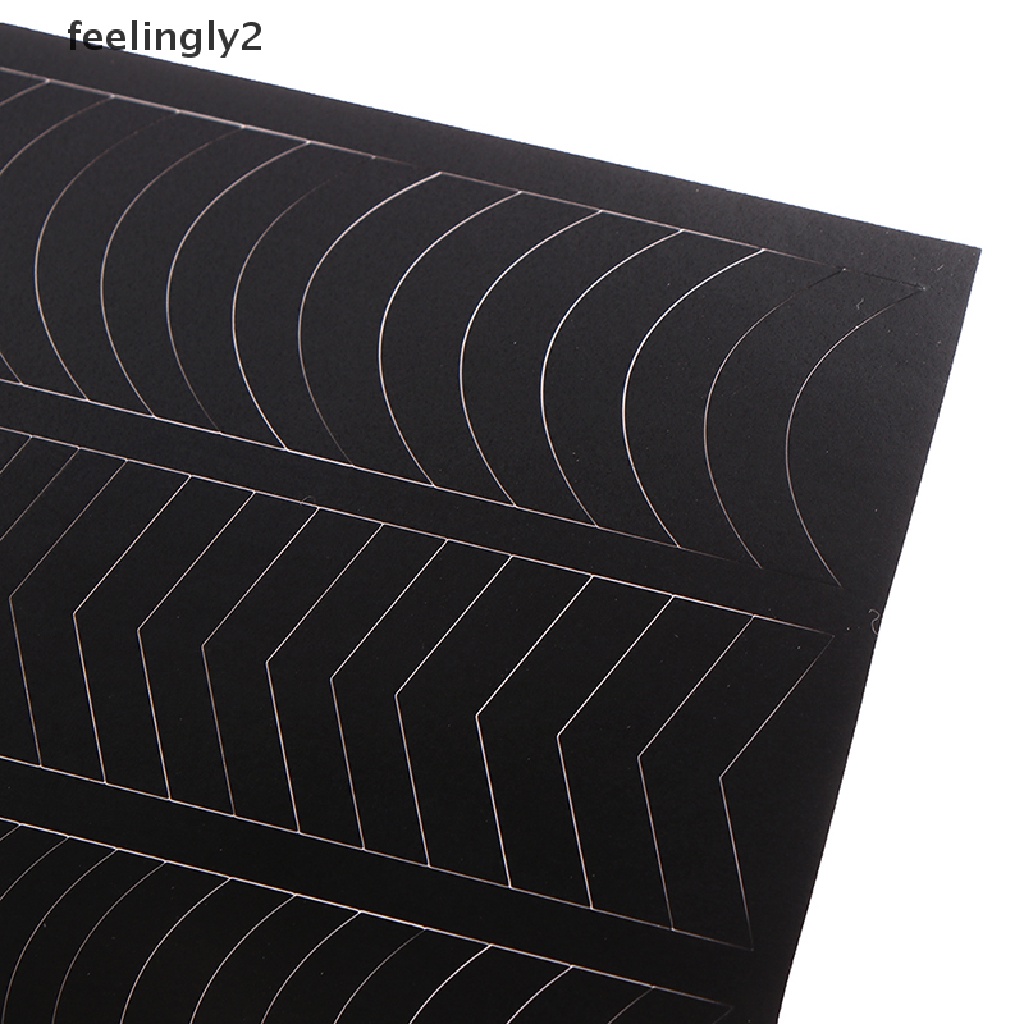 1 Tờ Sticker Dán Móng Tay Nghệ Thuật Kiểu Pháp