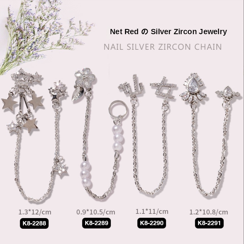 Bộ Phụ Kiện Trang Trí Móng Tay Sang Trọng