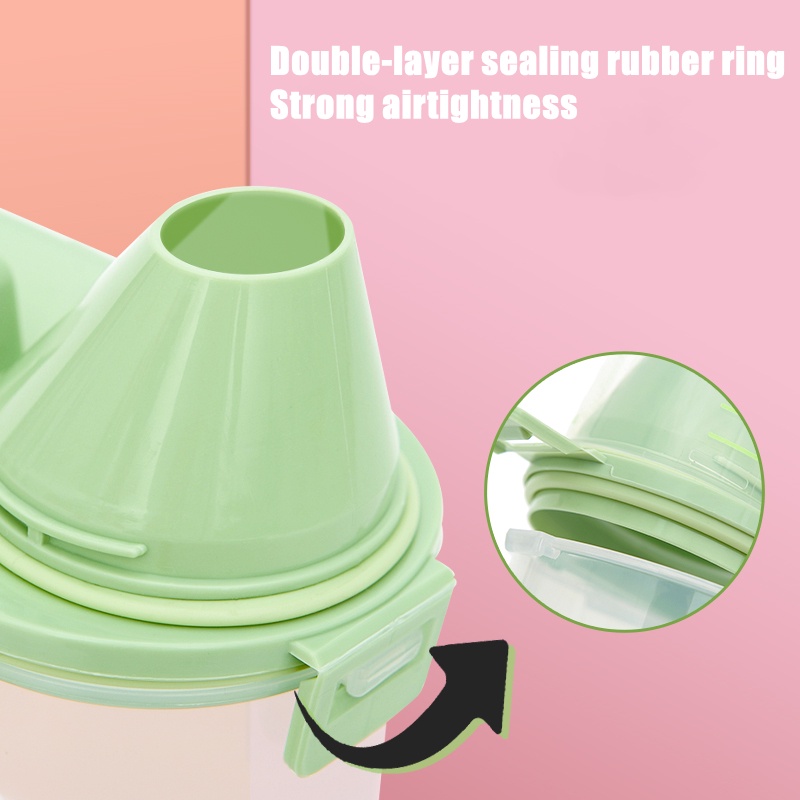 Hộp đựng thức ăn thú cưng DORRIKEY LI0171 1.7/ 3.0L đậy kín bảo quản tiện dụng