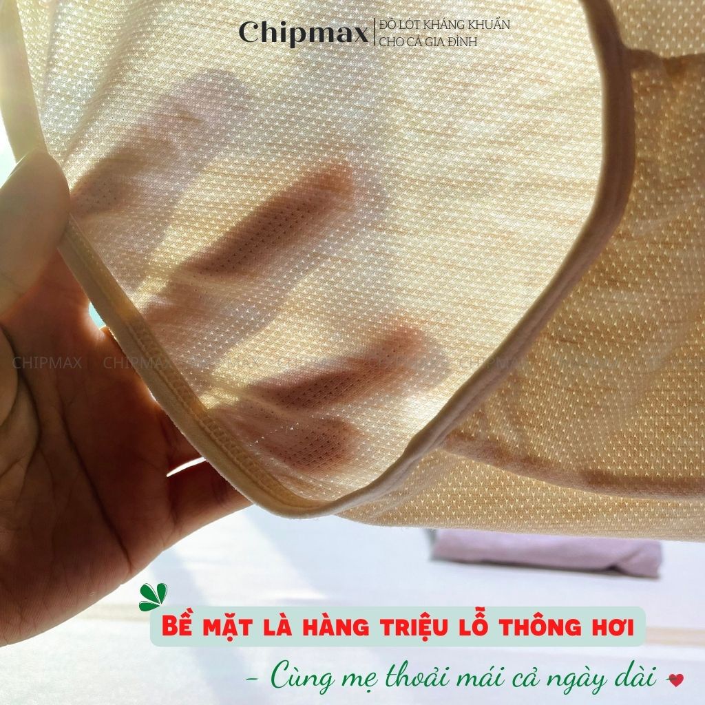 Quần lót bầu kháng khuẩn tự nhiên, quần chip bà bầu sợi tre chipmax - ảnh sản phẩm 6