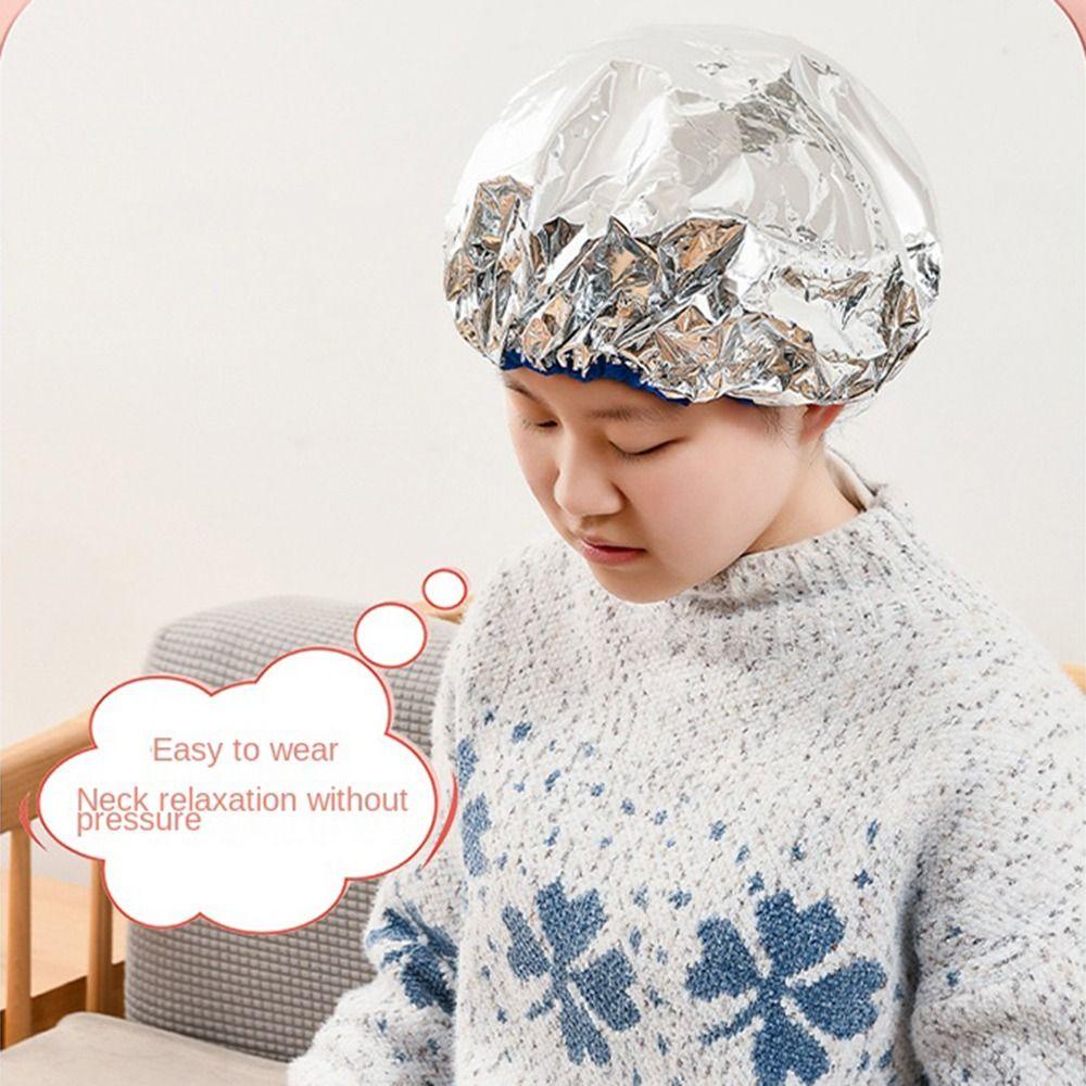 Mũ Lá Nhôm Co Giãn Bảo Vệ Tóc Tự Làm Nóng Kháng Nước Cho Spa / Salon
