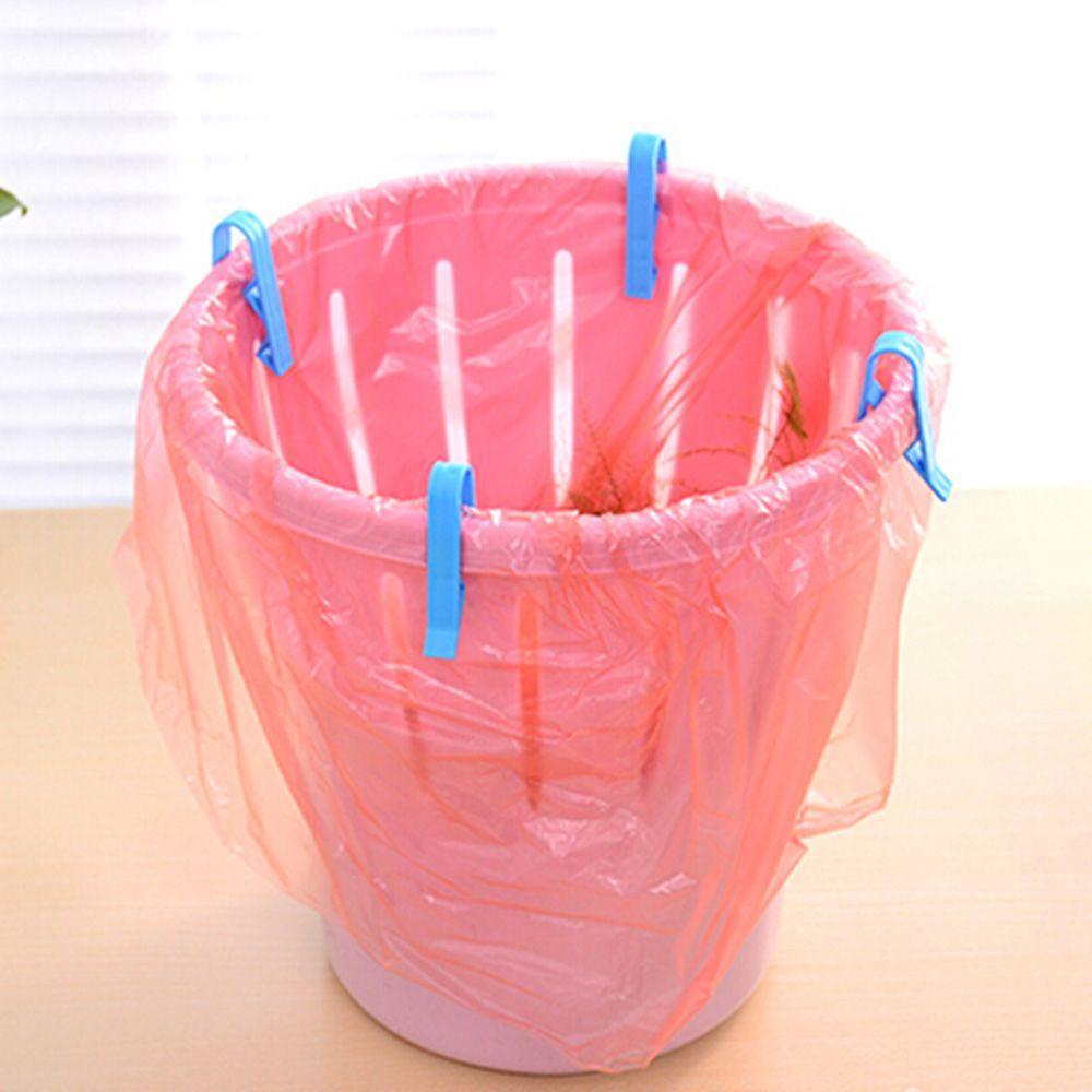 Set 4 Kẹp Cố Định Túi Đựng Rác Tiện Dụng