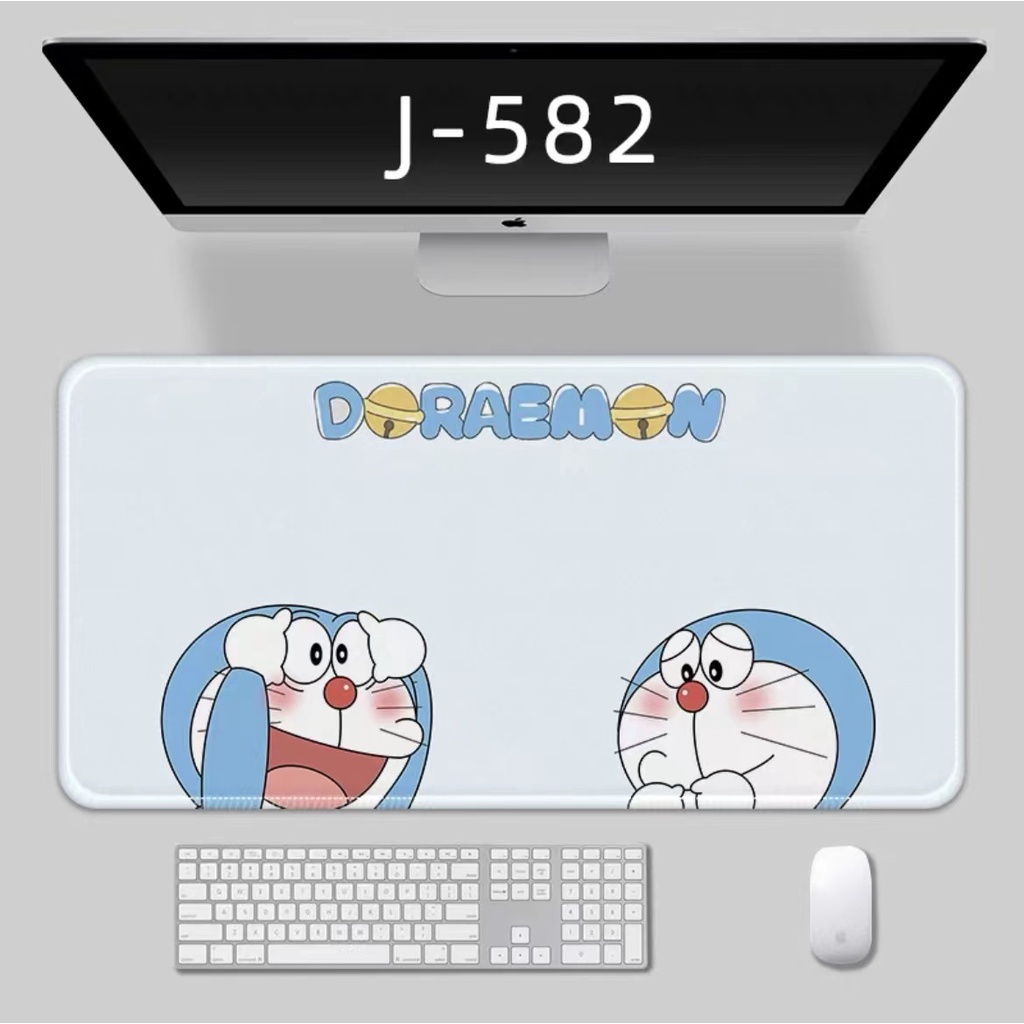 Tấm Lót Chuột Và Bàn Phím Hình Mèo Dễ Thương Dày Dặn Tiện Dụng Cho Văn Phòng