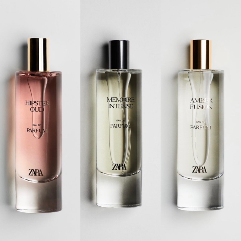 10ml Chai xịt mẫu thử Nước Hoa ZARA rose gourmand hipster oud RED TEMPTATION WINTER amber fusion memoire intense sublime