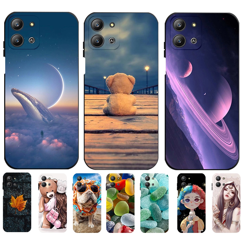 Ốp Điện Thoại TPU Silicone Dẻo Sang Trọng In Hình Bầu Trời Sao Cho Infinix Hot 11 2022 Infinix Hot 11 2022 X675