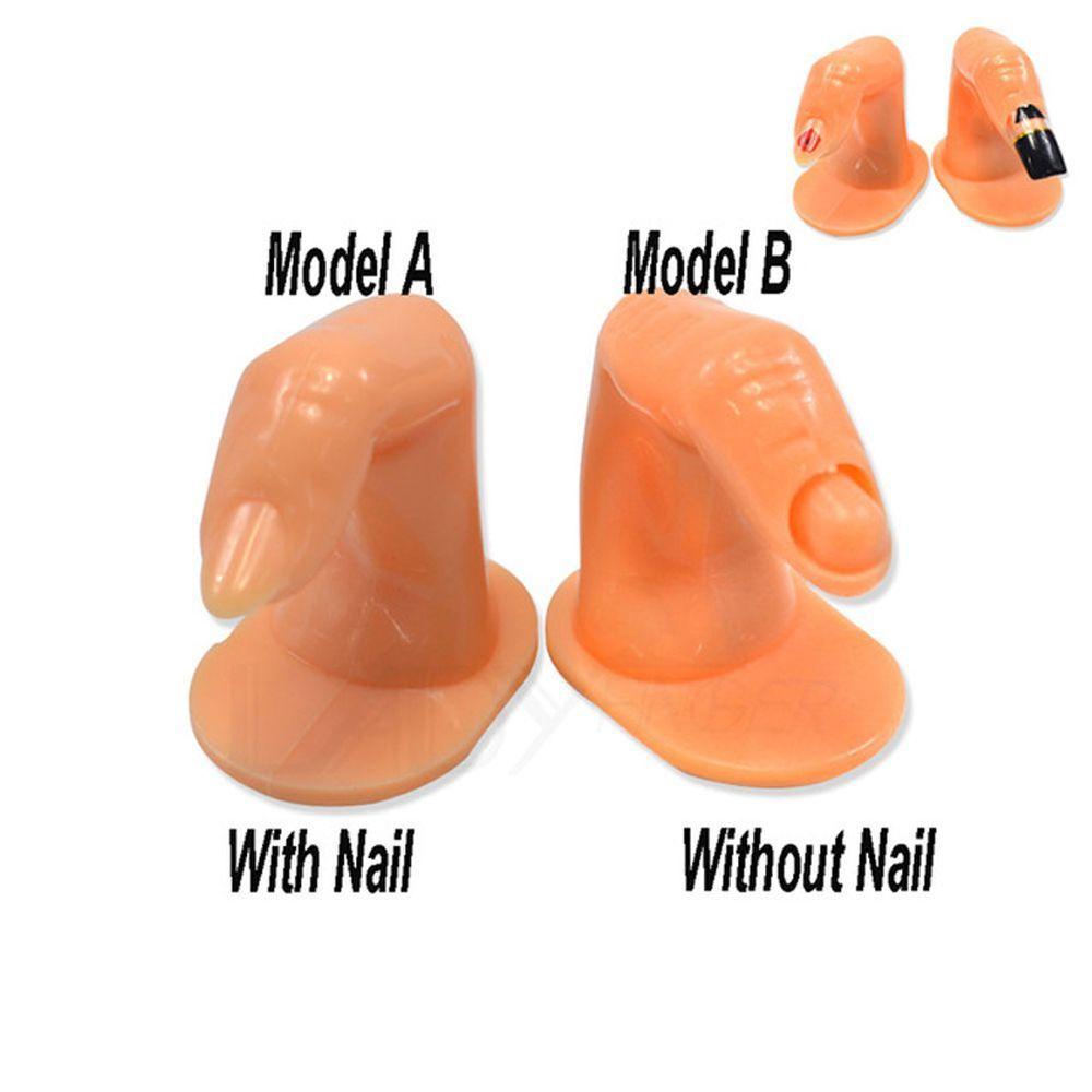 Mô Hình Ngón Tay Giả Bằng Nhựa Chất Lượng Cao Hỗ Trợ Luyện Tập Làm Móng DIY